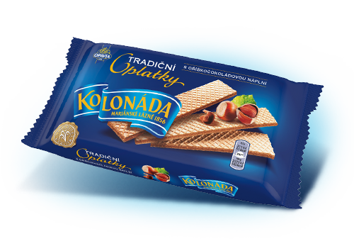 s oříškočokoládovou náplní